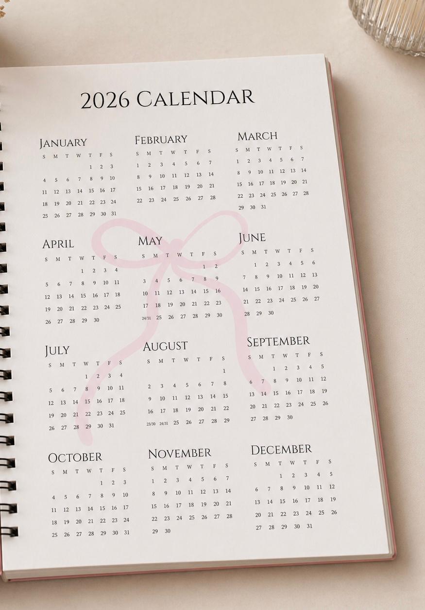 Aesthetic A5 Wiro Journal/Planner