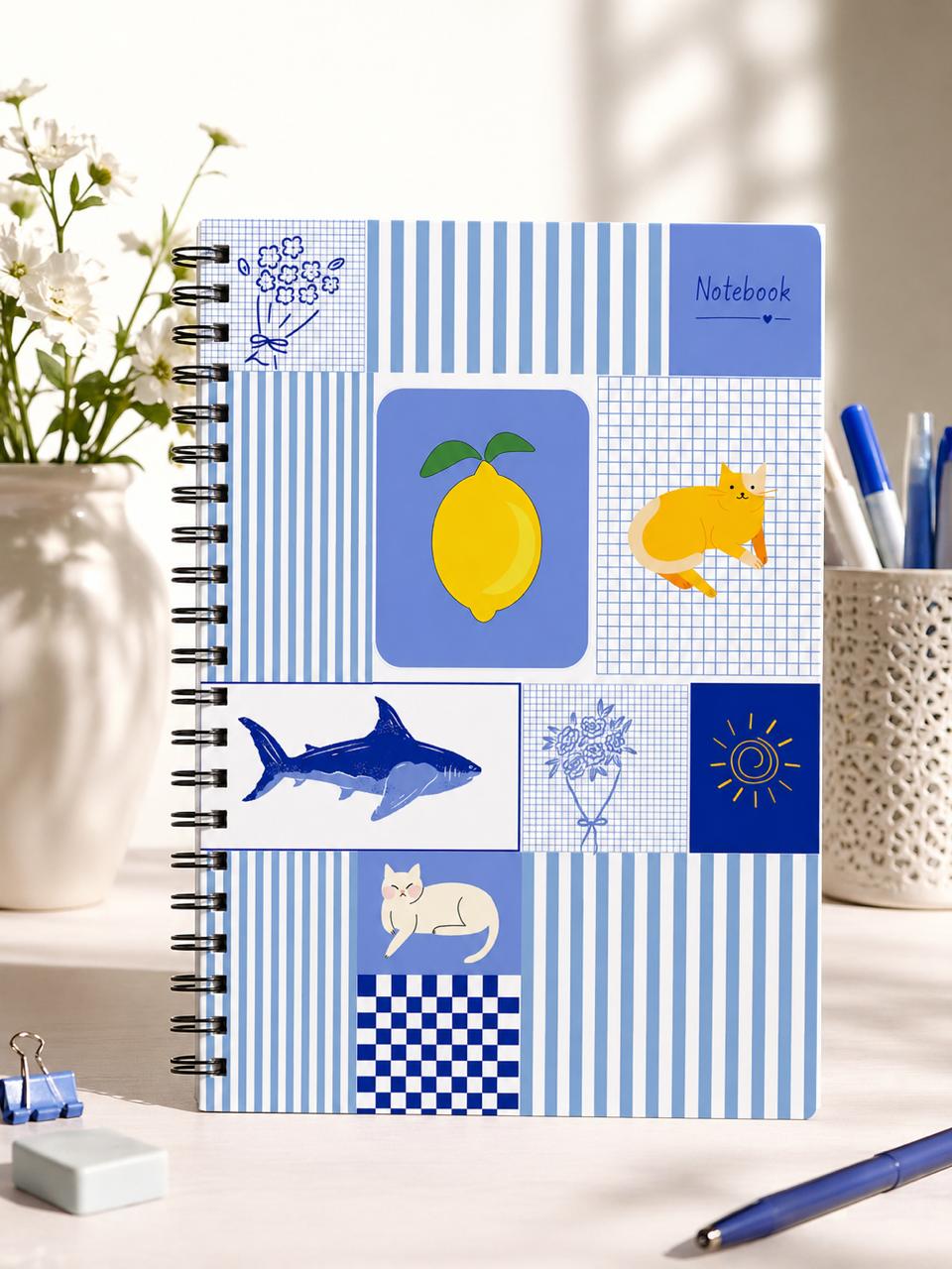 Aesthetic A5 Wiro Journal/Planner