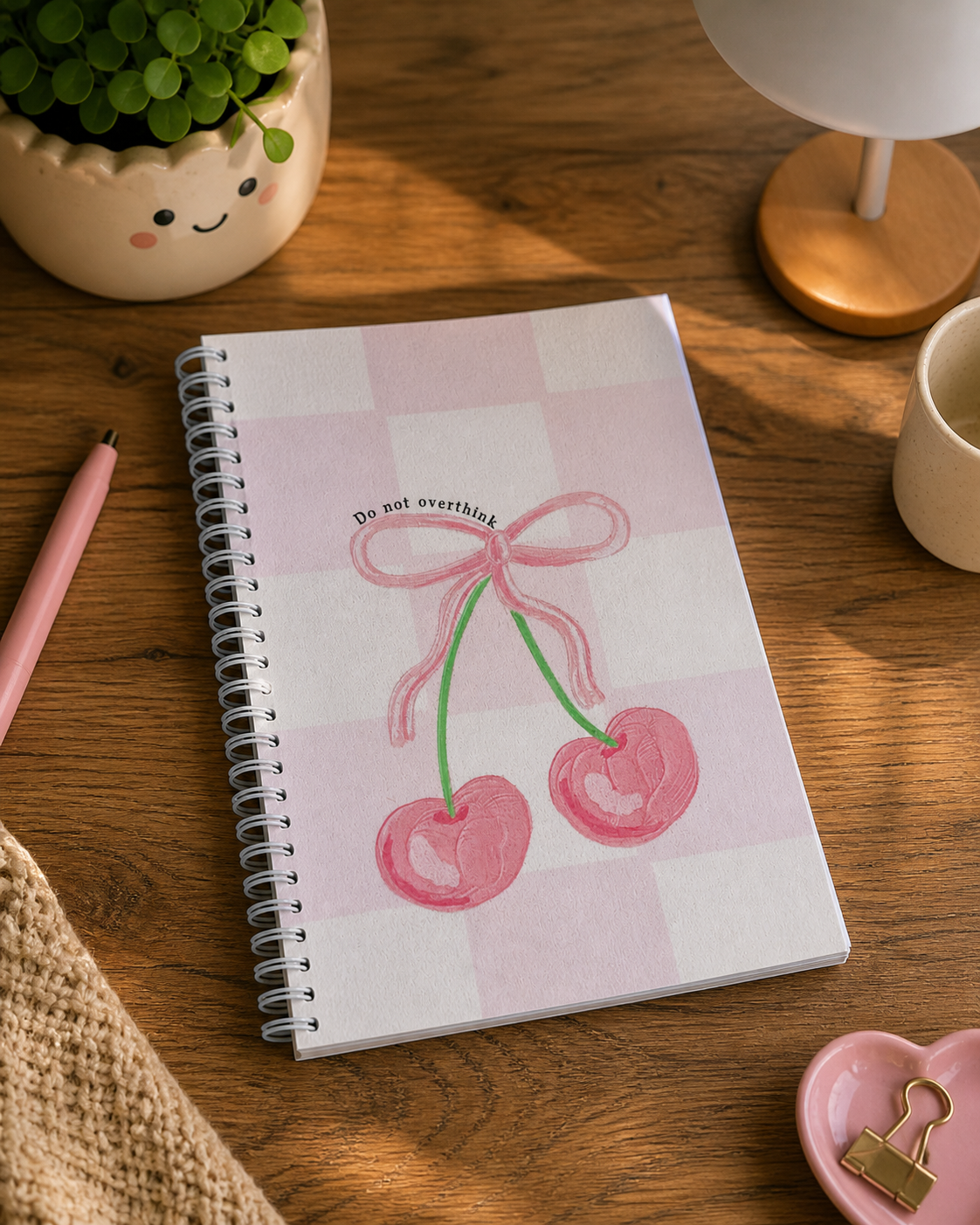 A4 Aesthetic Spiral Notebook