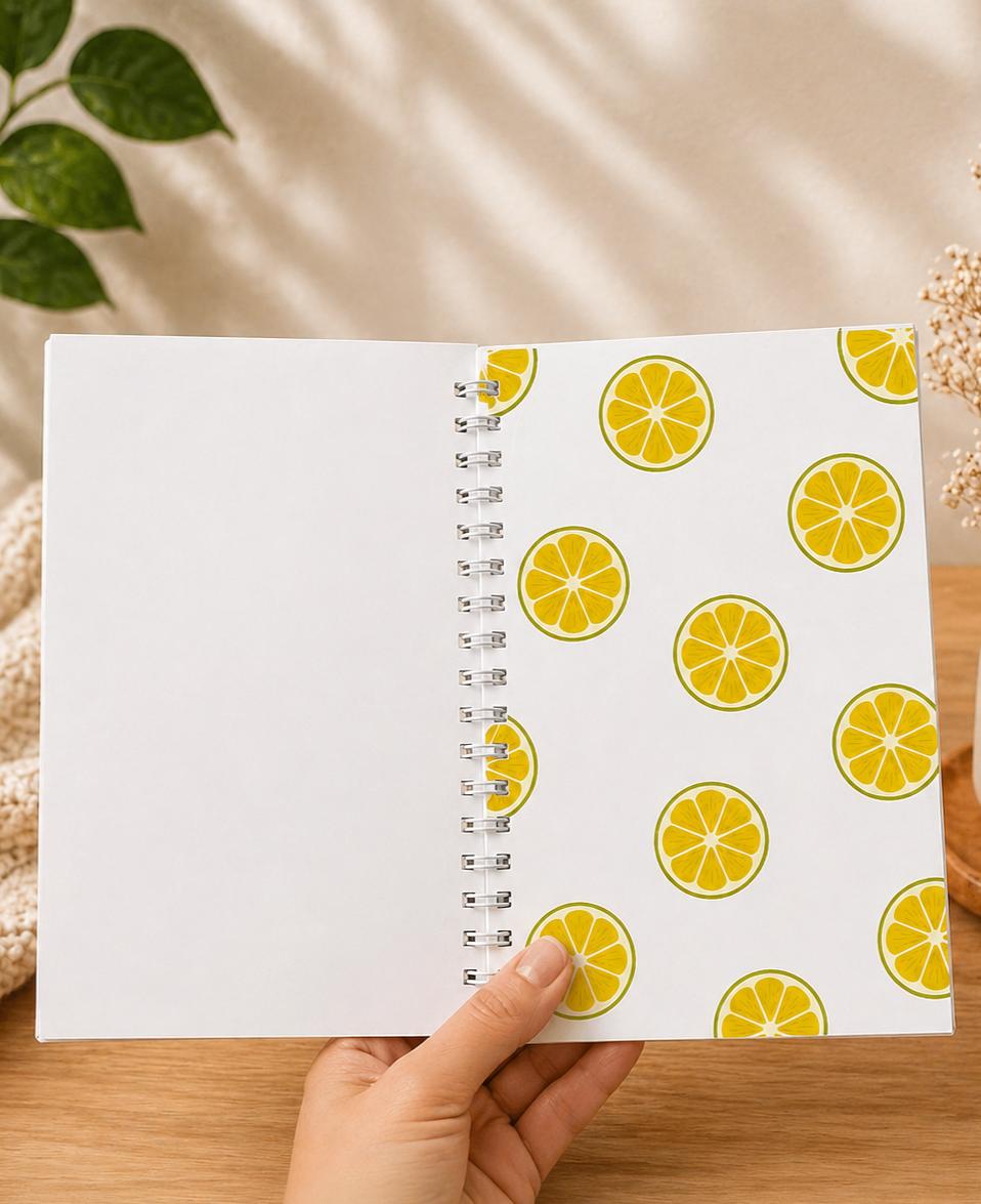 Aesthetic A5 Wiro Journal/Planner – Cat Edition